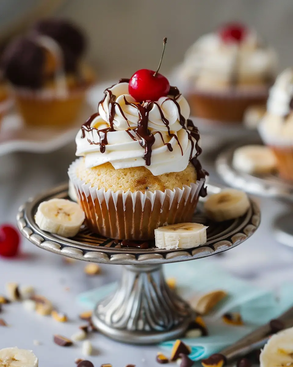 Homemade Banana Split Cupcakes: The Best Indulgent Treat for All