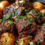 Slow Cooker Garlic Butter Beef