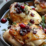 Impressive Cranberry Brie Stuffed Chicken