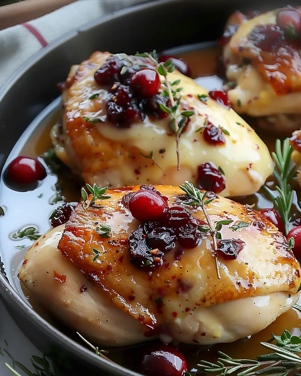 Impressive Cranberry Brie Stuffed Chicken for an Indulgent Dinner