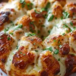 Chicken Alfredo Monkey Bread