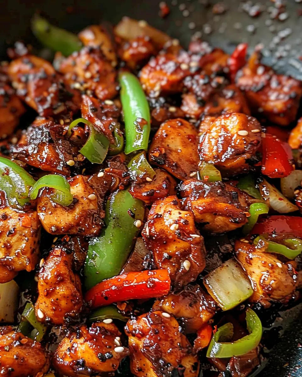 Easy Black Pepper Chicken Recipe: Quick and Flavorful Delight