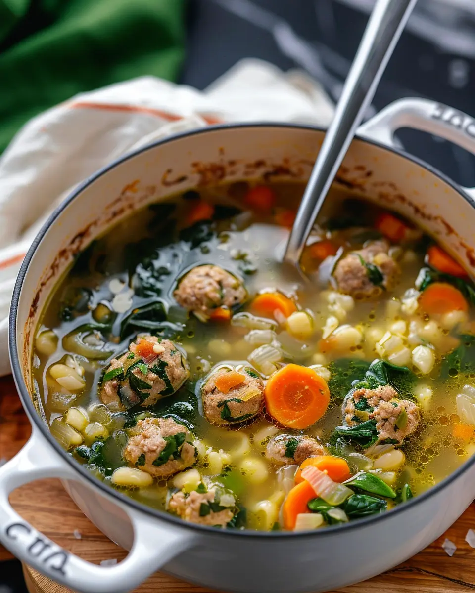 One-Pot Italian Wedding Soup: Easy Comfort Food Makeover