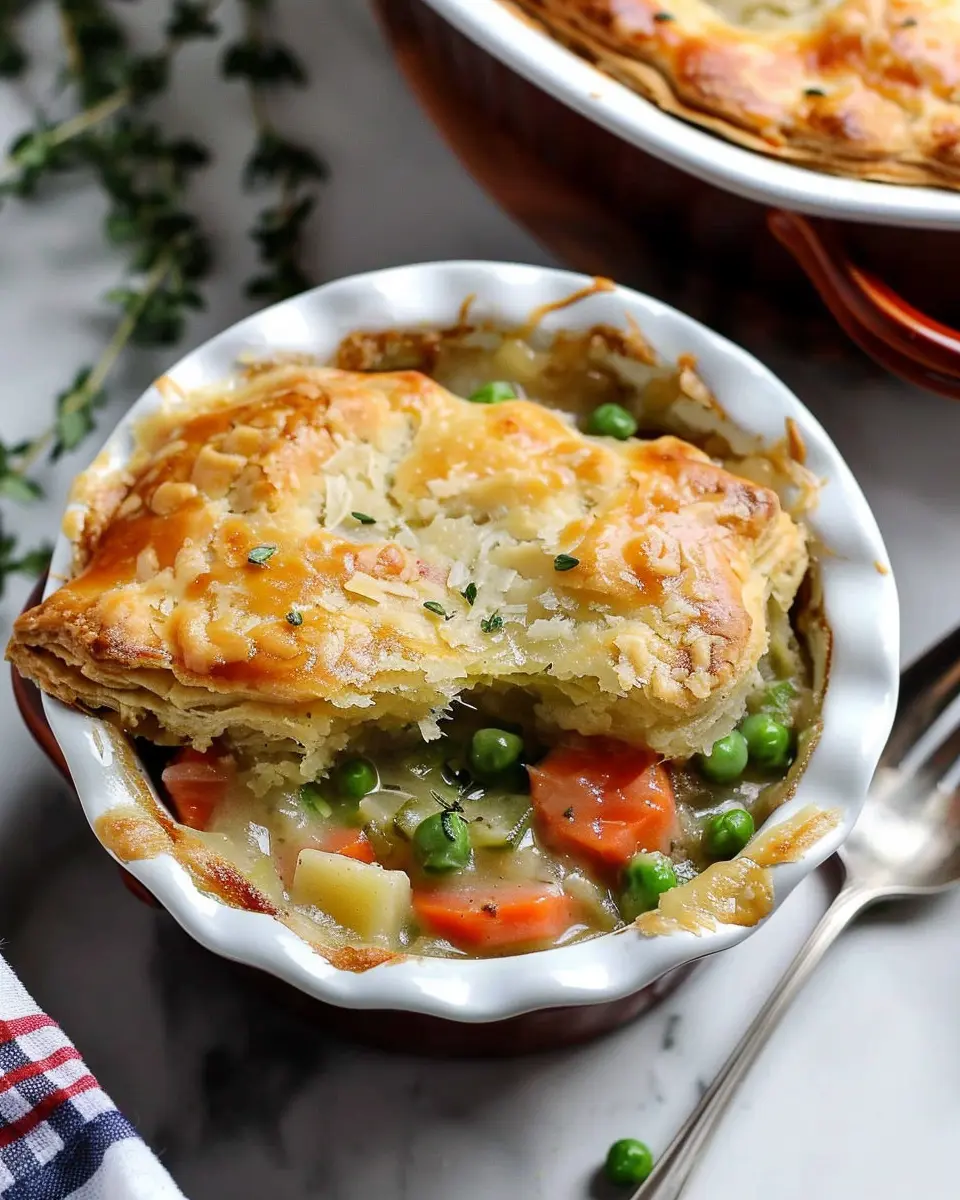 Biscuit Vegetable Pot Pie Casserole: An Easy Comfort Food Delight