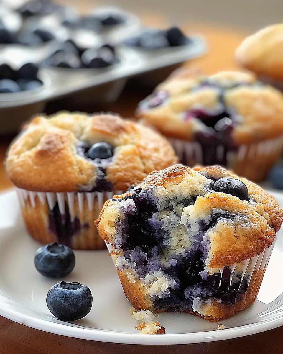 Delicious Blueberry Cream Cheese Muffins for a Cozy Morning Treat
