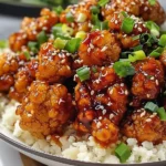 General Tso’s Cauliflower Bowls