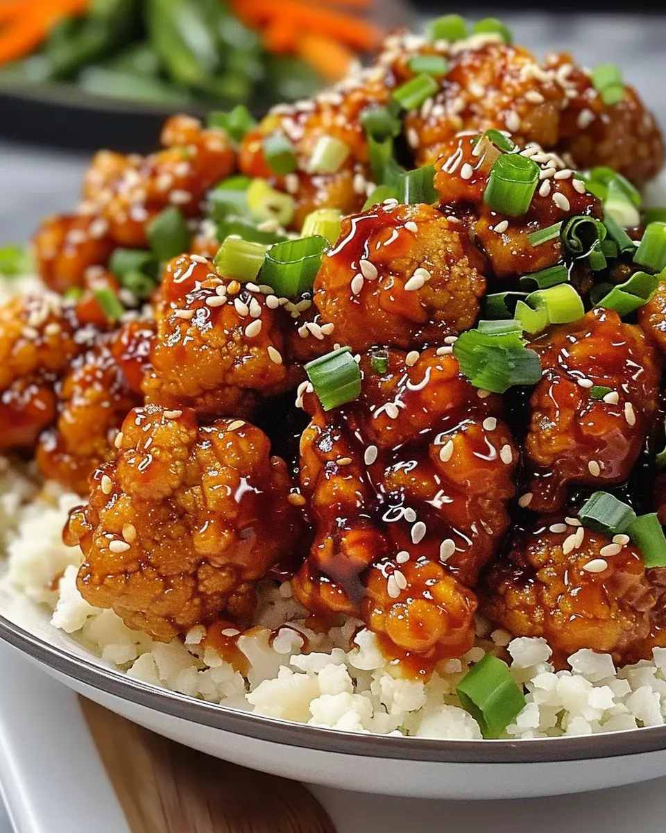 General Tso’s Cauliflower Bowls: A Healthy, Flavorful Twist
