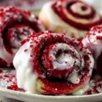 Red Velvet Cinnamon Rolls