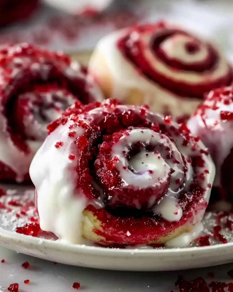 Red Velvet Cinnamon Rolls: Indulgent Treat You’ll Love to Bake