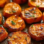 Roasted Sweet Potato Rounds