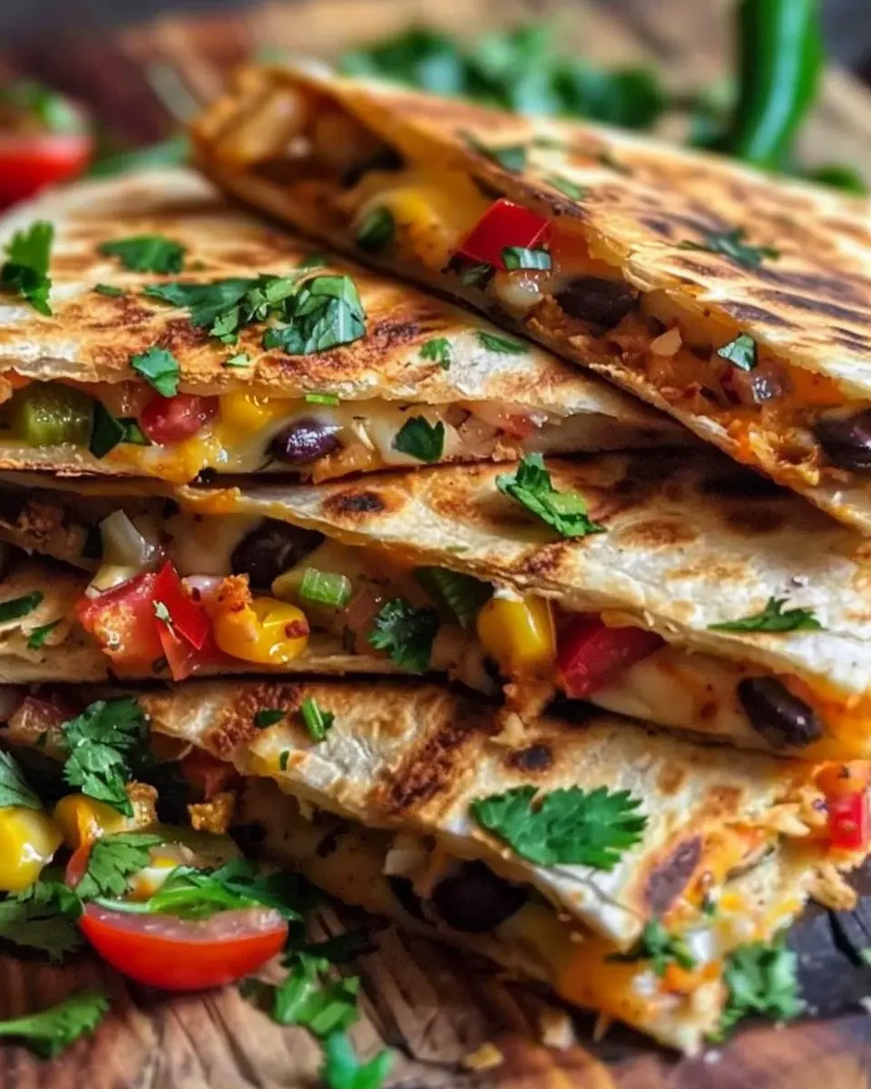 Easy Vegan Quesadillas: Quick &amp; Delicious Plant-Based Delight