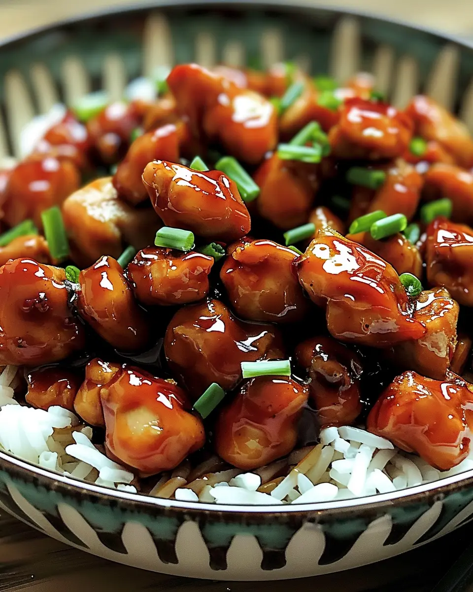 Food Court Bourbon Chicken Copycat Recipe: Easy and Flavorful Delight