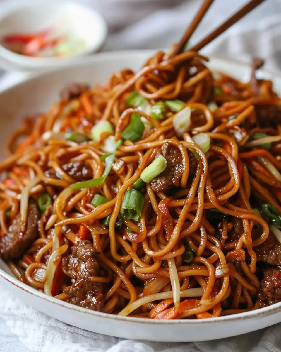 Quick Easy Beef Lo Mein: A Flavorful Twist on a Classic Dish
