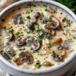 Cottage Cheese Mushroom Soup