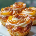 Peach Pie Cruffins Recipe