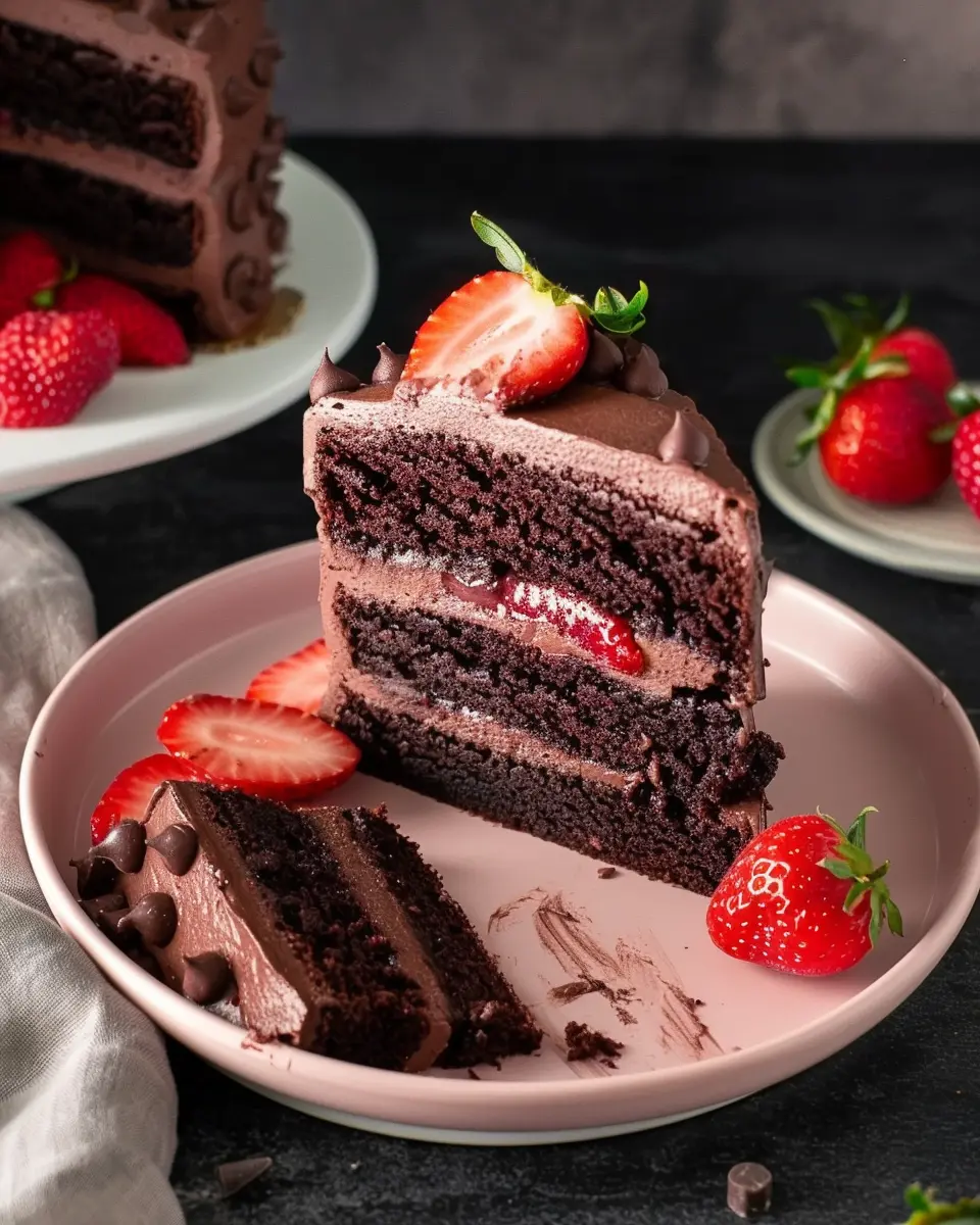 Strawberry Chocolate Cake: The Best Indulgent Treat You’ll Love