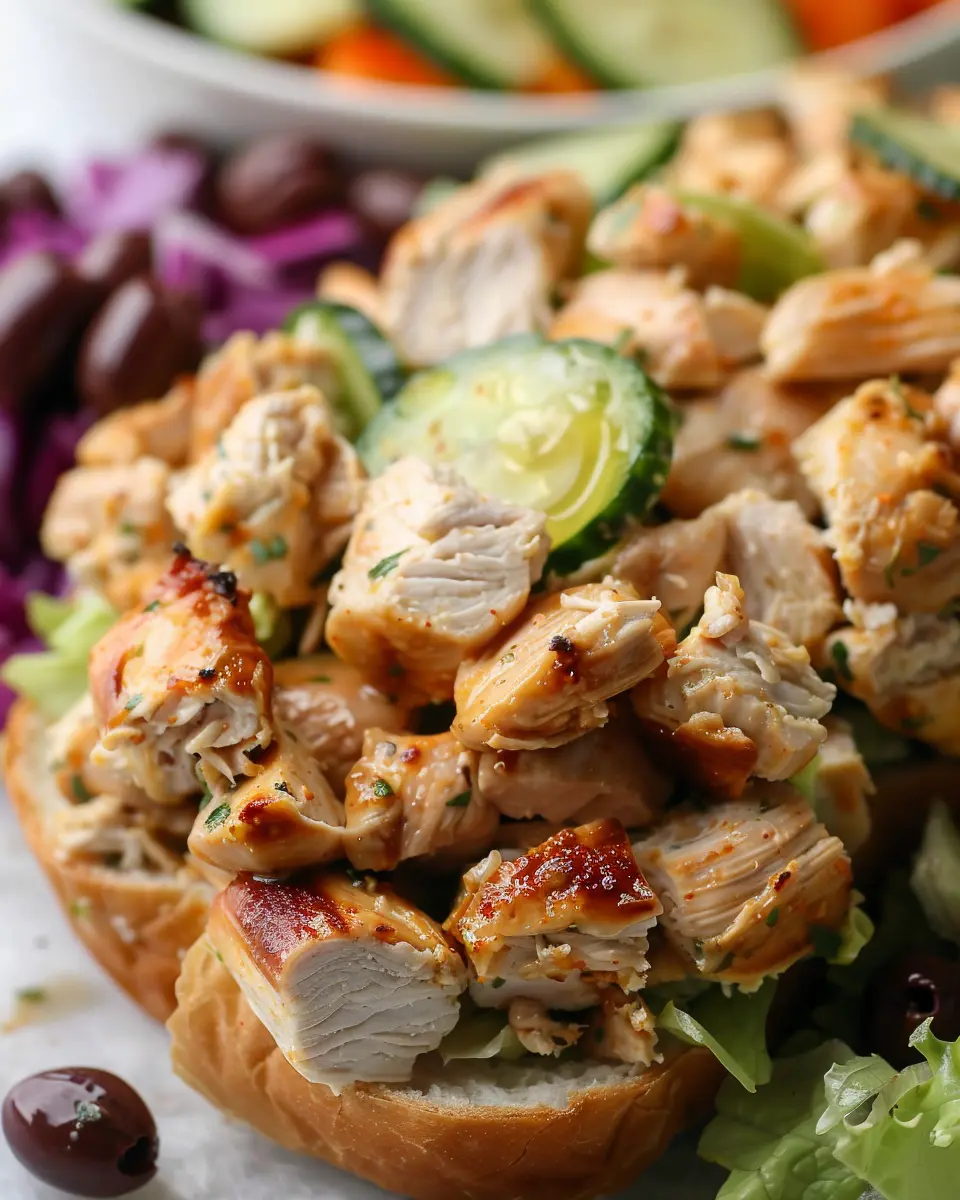 Vegan Chicken Salad: Easy and Flavorful with Turkey Bacon Twist