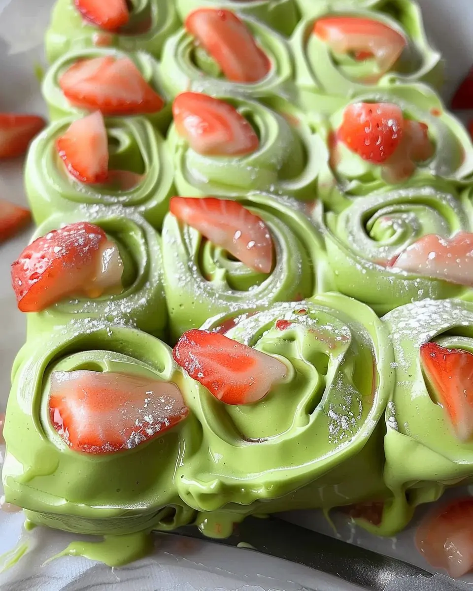 Strawberry Matcha Latte Rolls: Easy Indulgence for Home Chefs
