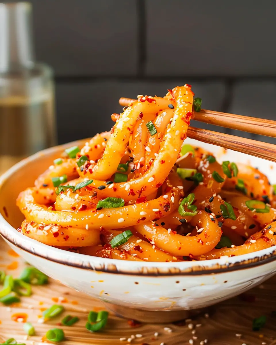 Spicy Potato Noodles with Turkey Bacon: A Comforting Twist