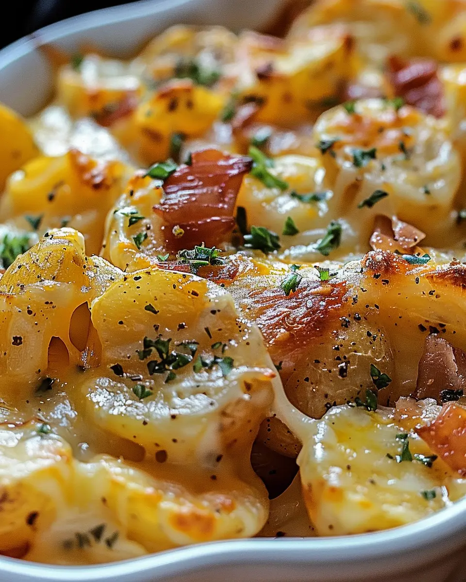 Cheesy Ranch Potatoes with Turkey Bacon: Easy Comfort Food Delight