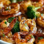 High-Protein Honey Garlic Shrimp