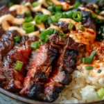 Korean BBQ Steak Rice Bowls