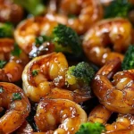 High-Protein Honey Garlic Shrimp
