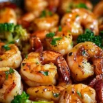 High-Protein Honey Garlic Shrimp
