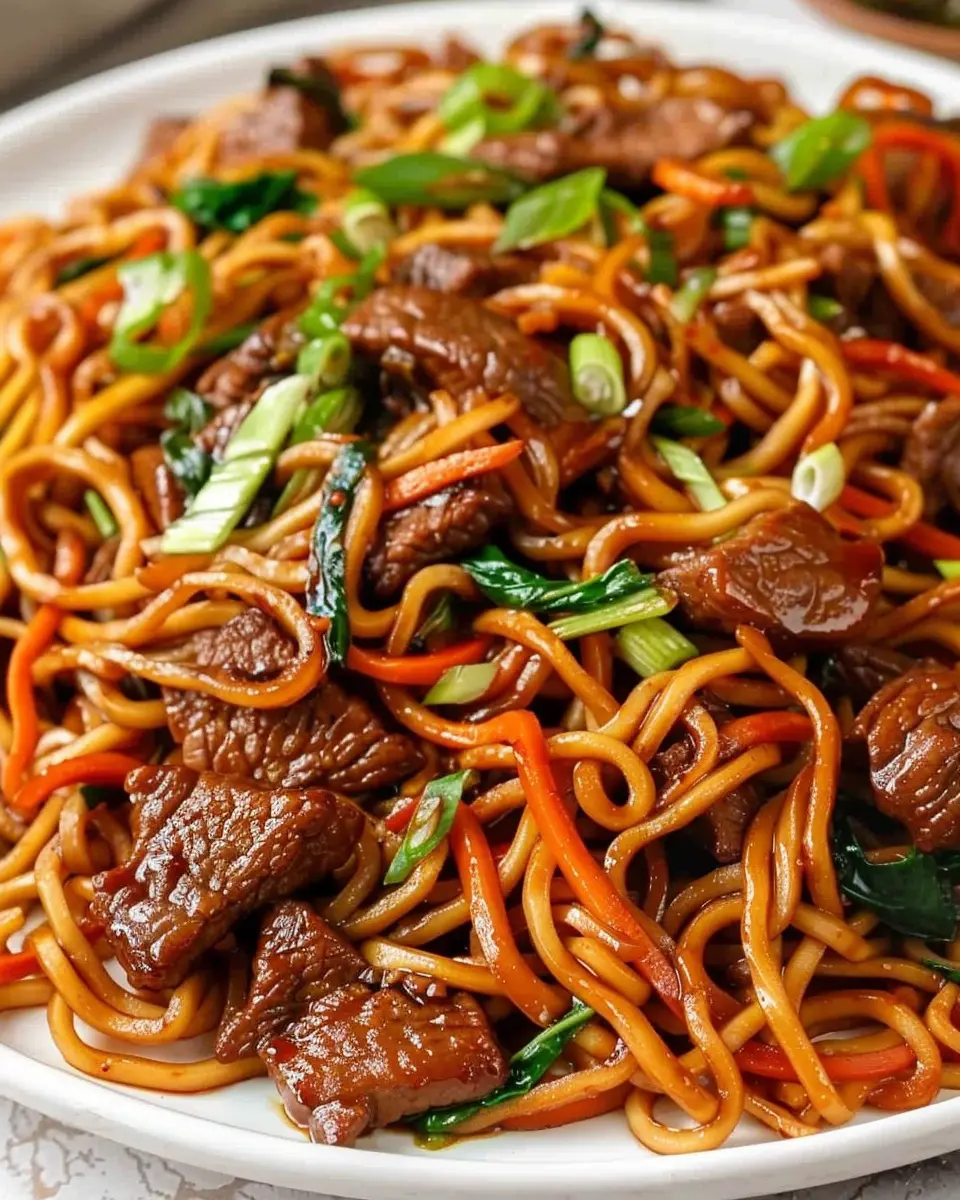 Easy Beef Lo Mein: A Quick and Delicious Twist on Takeout Classics