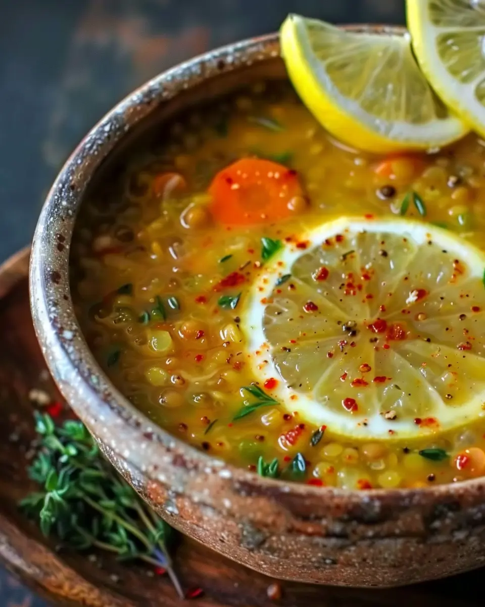 Lemon Lentil Soup: The Best Comforting Recipe for Home Cooks