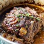 Comforting French Onion Pot Roast