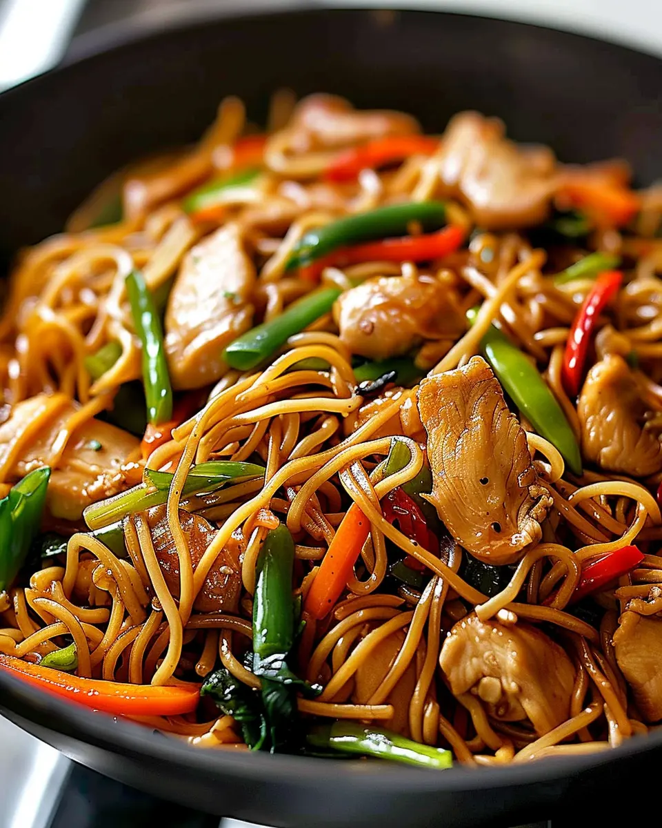 Chicken Lo Mein Recipe: Easy Weeknight Delight for Food Lovers