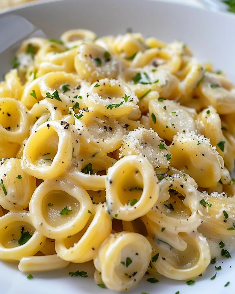 Garlic Butter Pasta: Indulgent Comfort Food with Turkey Bacon