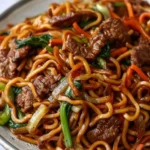 Easy Beef Lo Mein