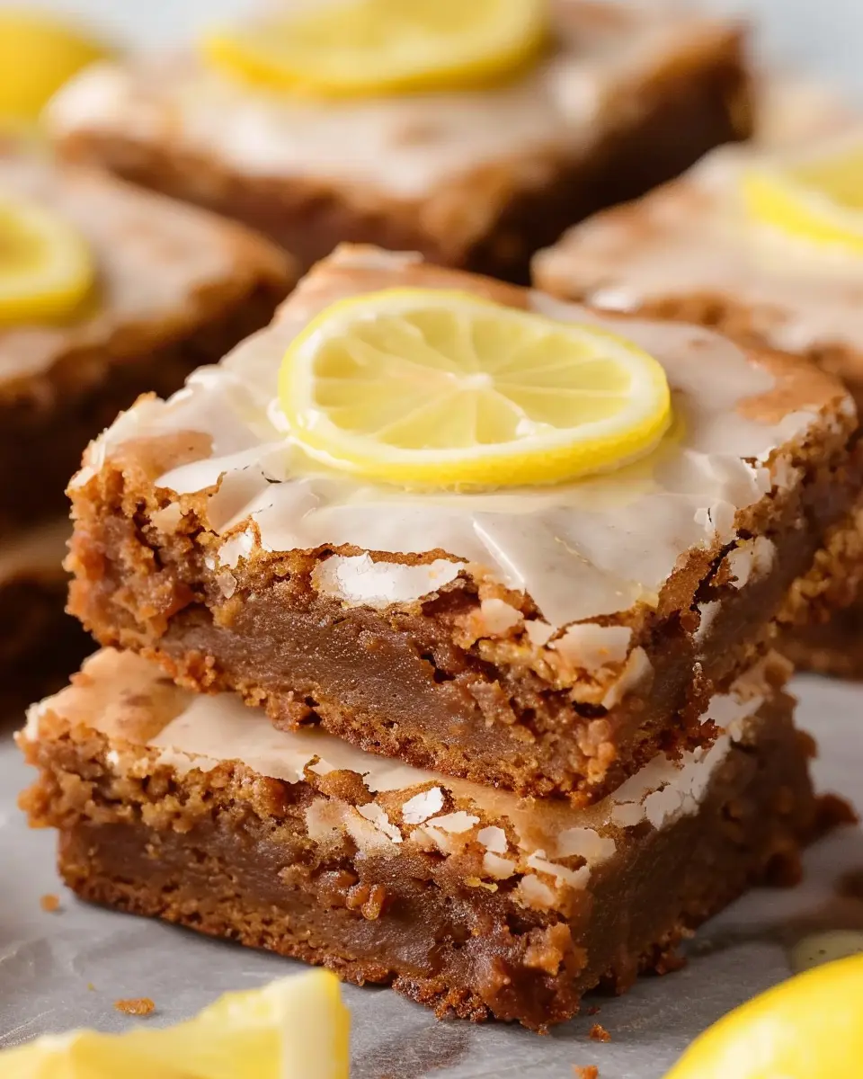 Easy Lemon Brownies Recipe: A Refreshingly Sweet Treat for Everyone
