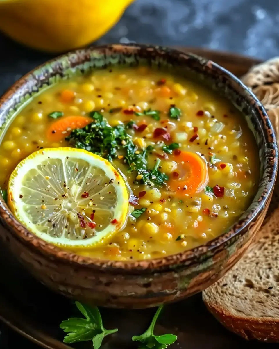 Lemon Lentil Soup: The Best Comfort Recipe You’ll Love