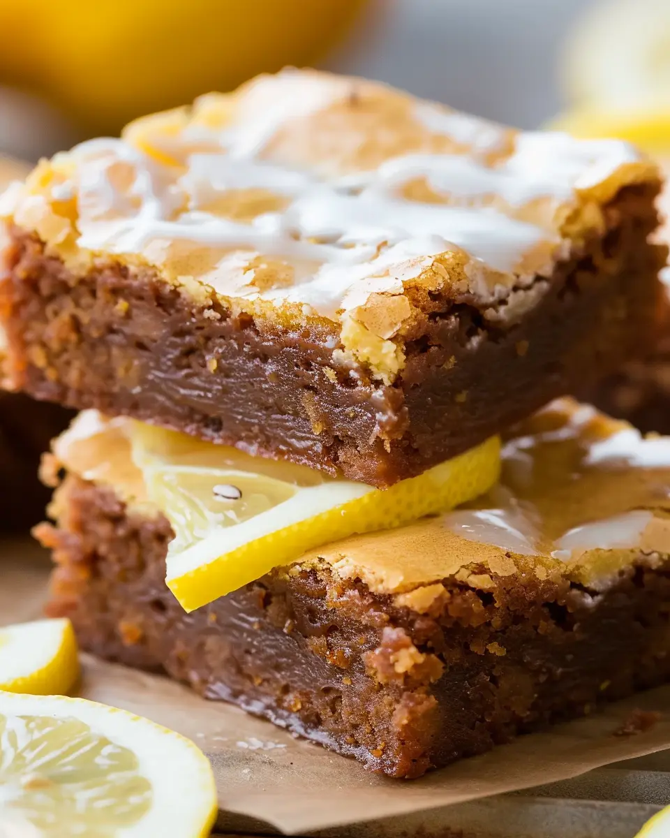 Easy Lemon Brownies: The Best Quick Treat You’ll Love to Bake