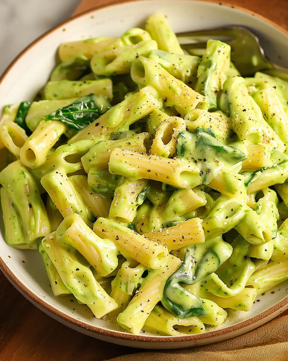 Vegan Creamy Spinach Garlic Pasta: A Deliciously Indulgent Recipe
