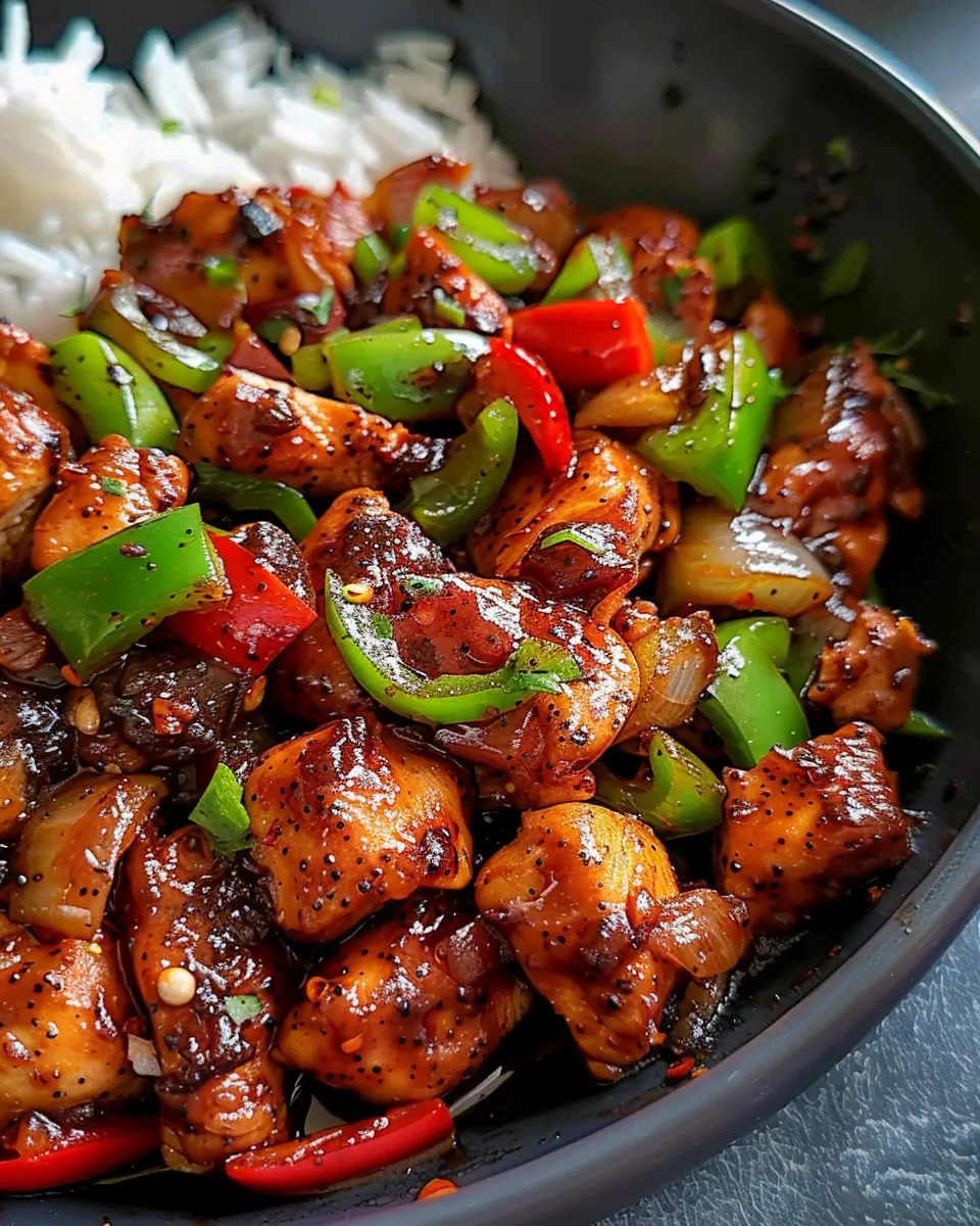 Easy Black Pepper Chicken Recipe: Delightfully Simple Comfort Food