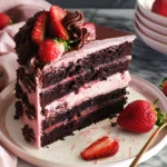 Strawberry Chocolate Cake