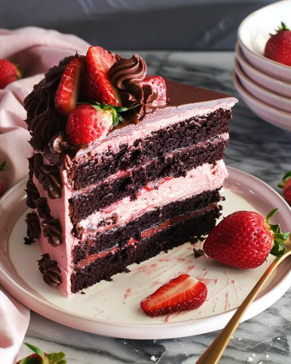 Strawberry Chocolate Cake: The Indulgent Treat You’ll Love