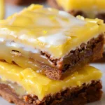 Easy Lemon Brownies Recipe