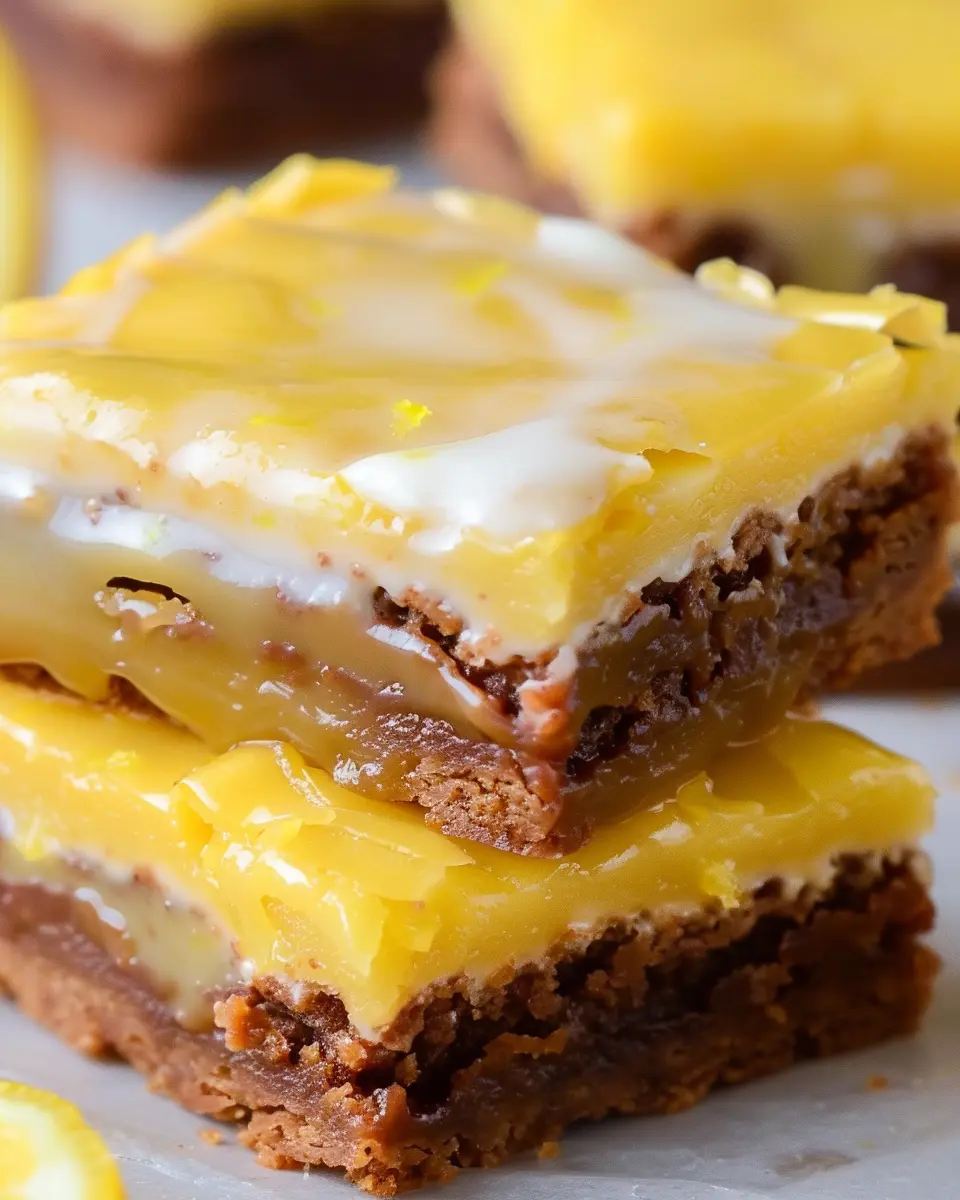 Easy Lemon Brownies Recipe: Your New Favorite Sweet Treat