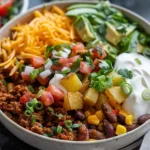 Loaded Potato Taco Bowl