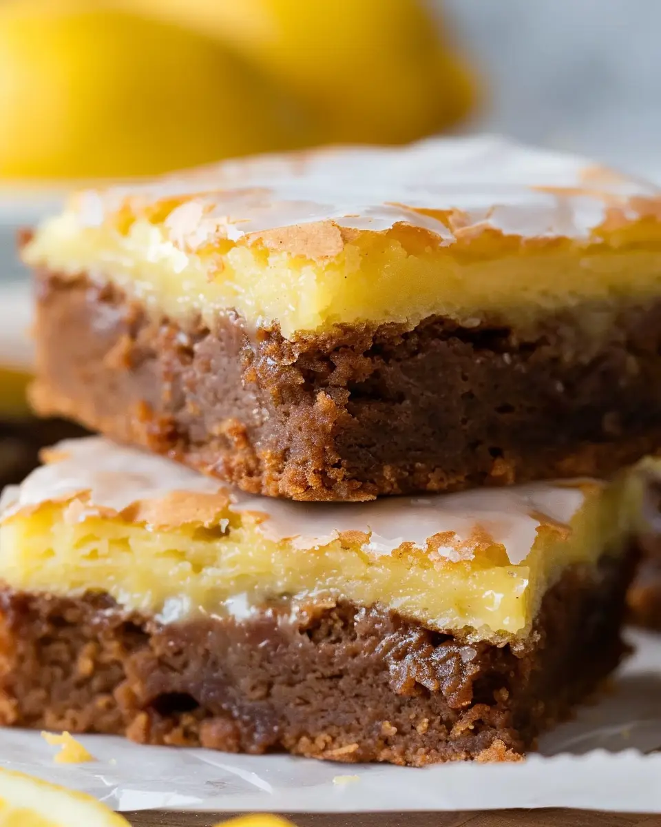 Easy Lemon Brownies Recipe: The Light and Tangy Treat You Need