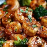 High-Protein Honey Garlic Shrimp