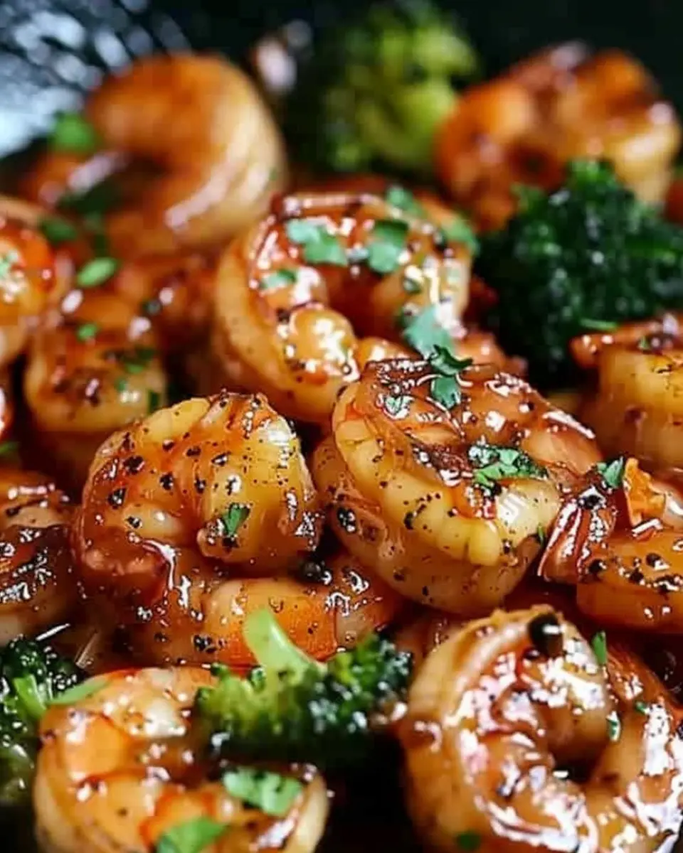 High-Protein Honey Garlic Shrimp with Turkey Bacon Delight
