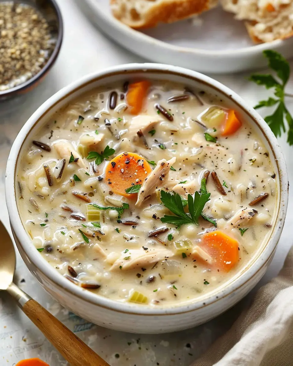 Creamy Crockpot Chicken Wild Rice Soup: The Best Comfort Dish