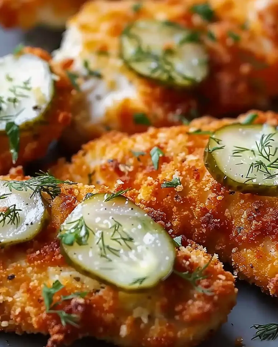 Crispy Dill Pickle Parmesan Chicken: The Best Homemade Delight