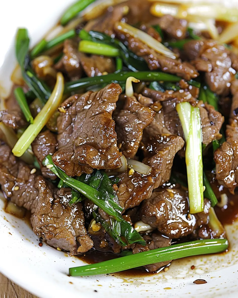 Mongolian Beef Made Easy: A Delicious Twist for Home Cooks